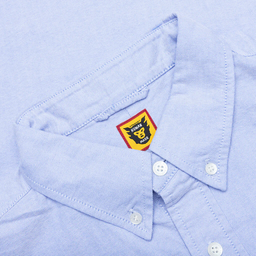 Oxford B.D L/S Shirt - Blue - Image 3