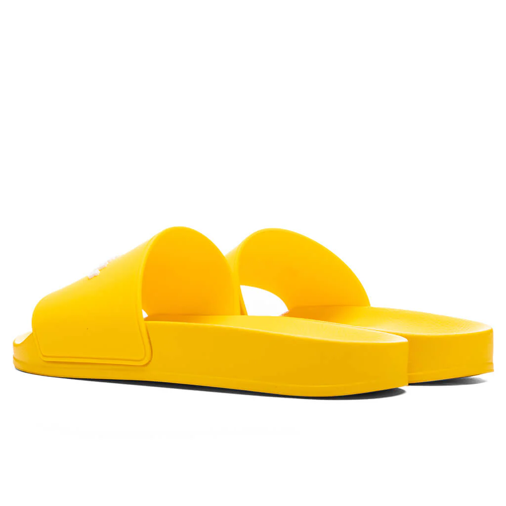Classic Logo Pool Slider - Yellow Fluorescent - Image 3