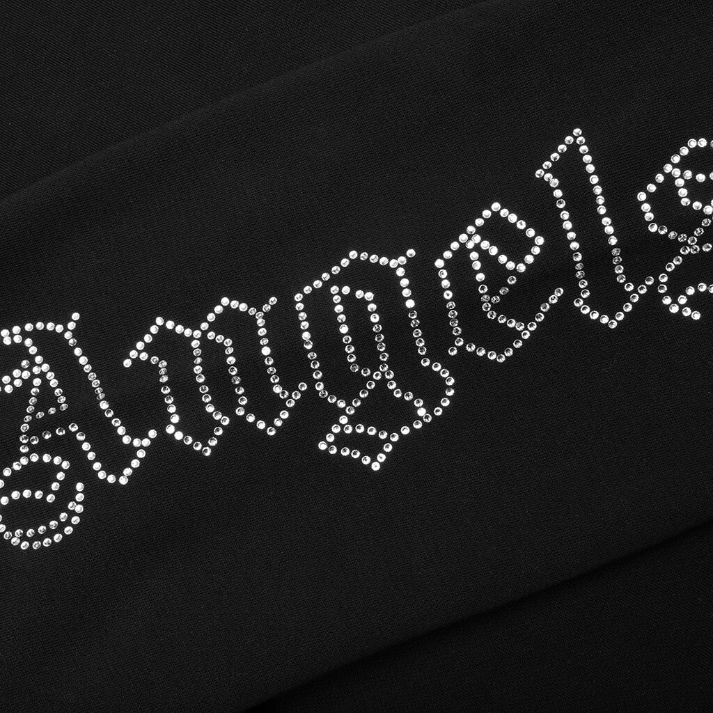 New Gothic Studded Crew - Black/Silver - Image 4