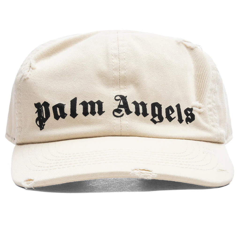 PA Monogram Cap - Off White/Black