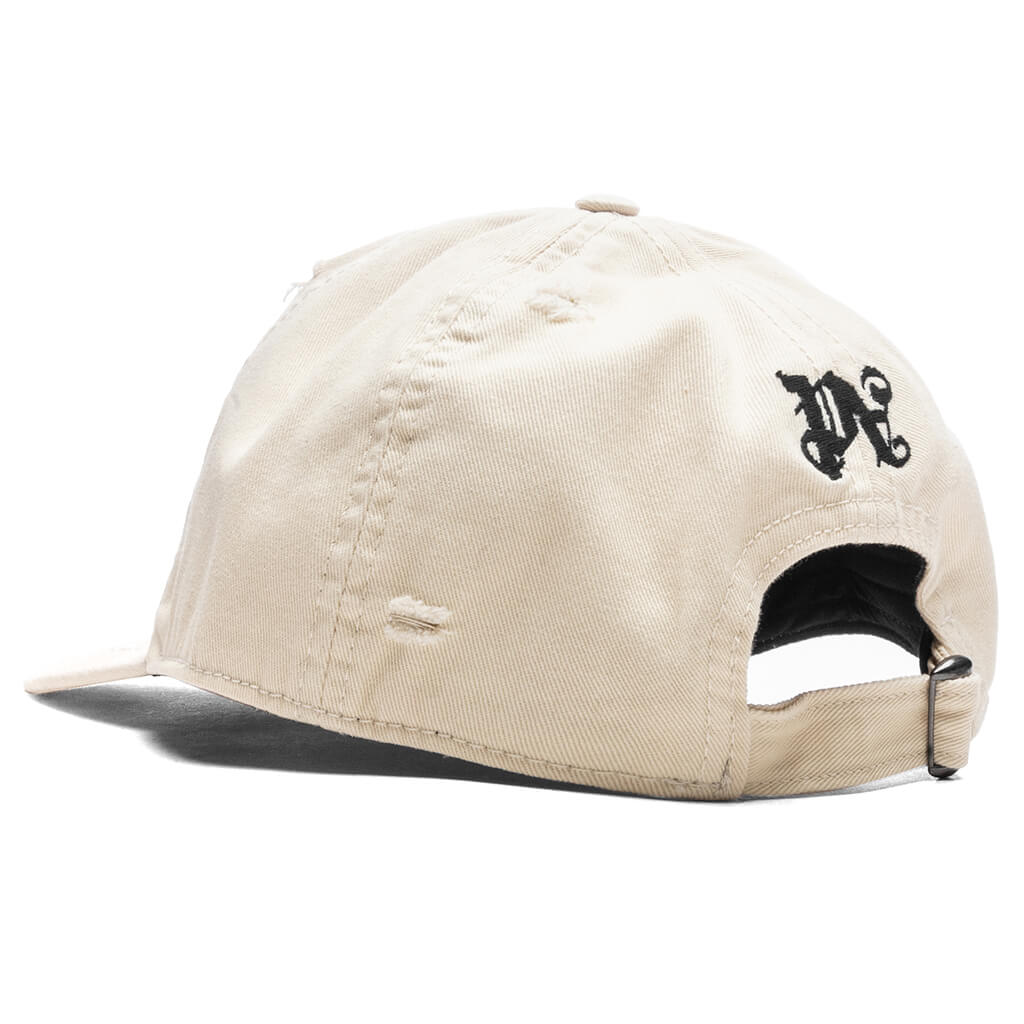 PA Monogram Cap - Off White/Black - Image 4