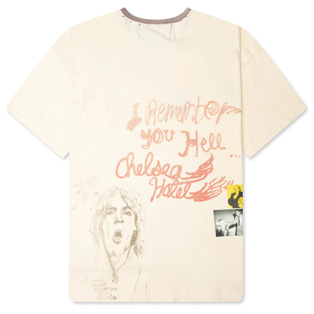Chelseay Hotel Tee - Vintage Cream - Image 2