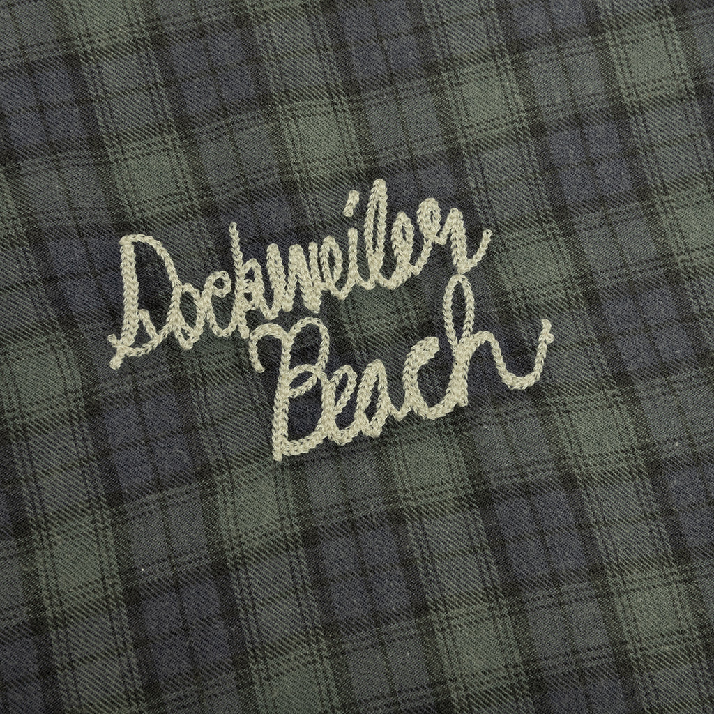 Dockweiler Flannel Overshirt - Navy - Image 5