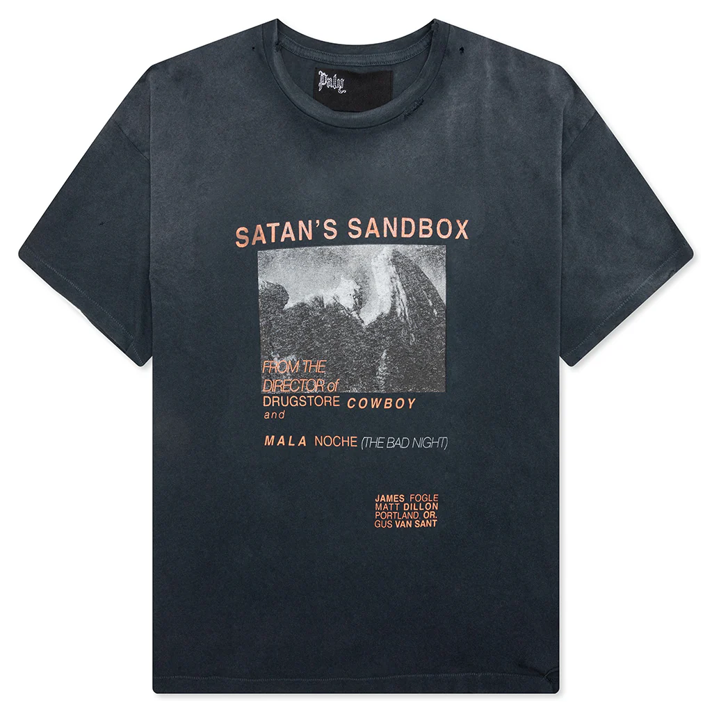 Satan’s Sandbox Tee - Vintage Black