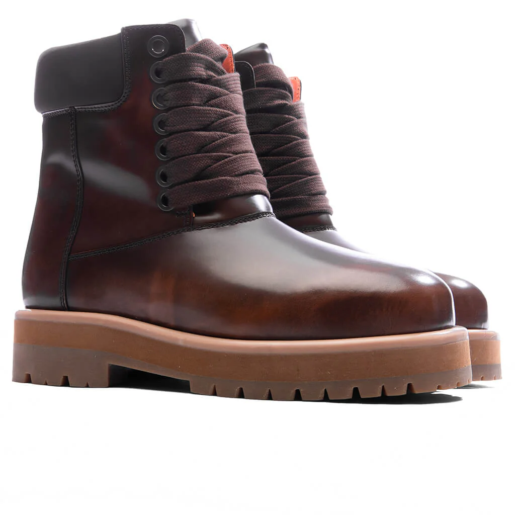 Strada G Brushed Boot - Brown - Image 2