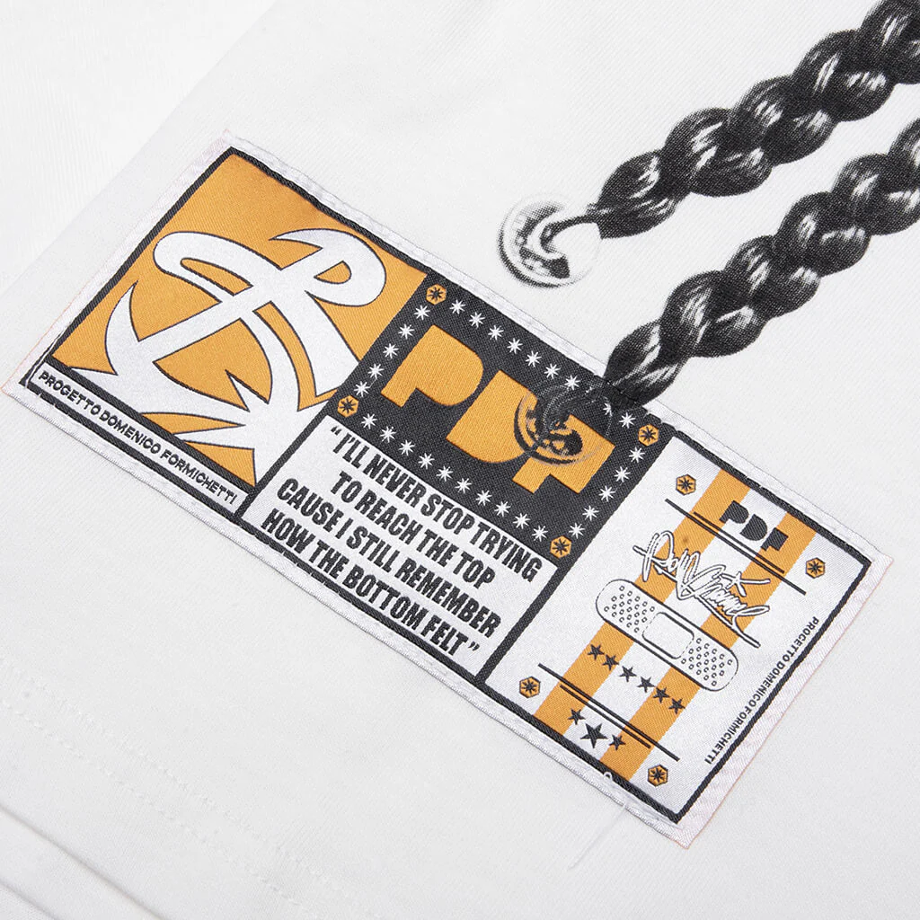 The Boy Braids Tee - White - Image 5