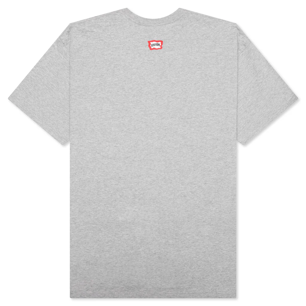 Pebbles S/S Tee - Heather Grey - Image 2