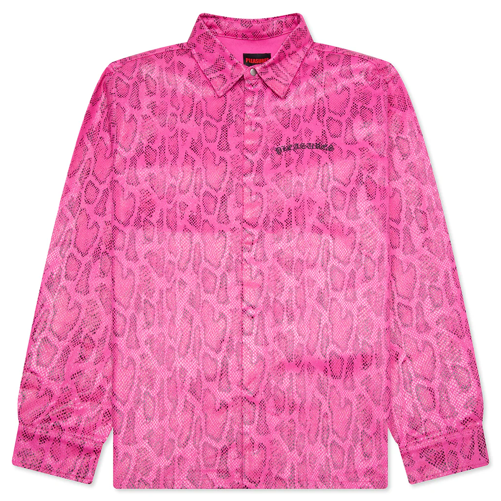 Anaconda Overshirt - Pink