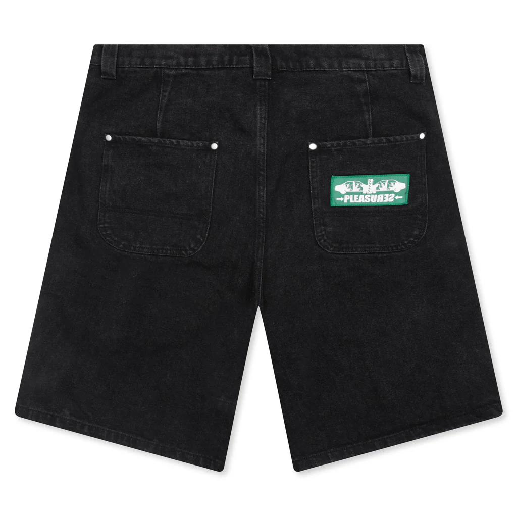 Collision Jorts - Faded Black - Image 2