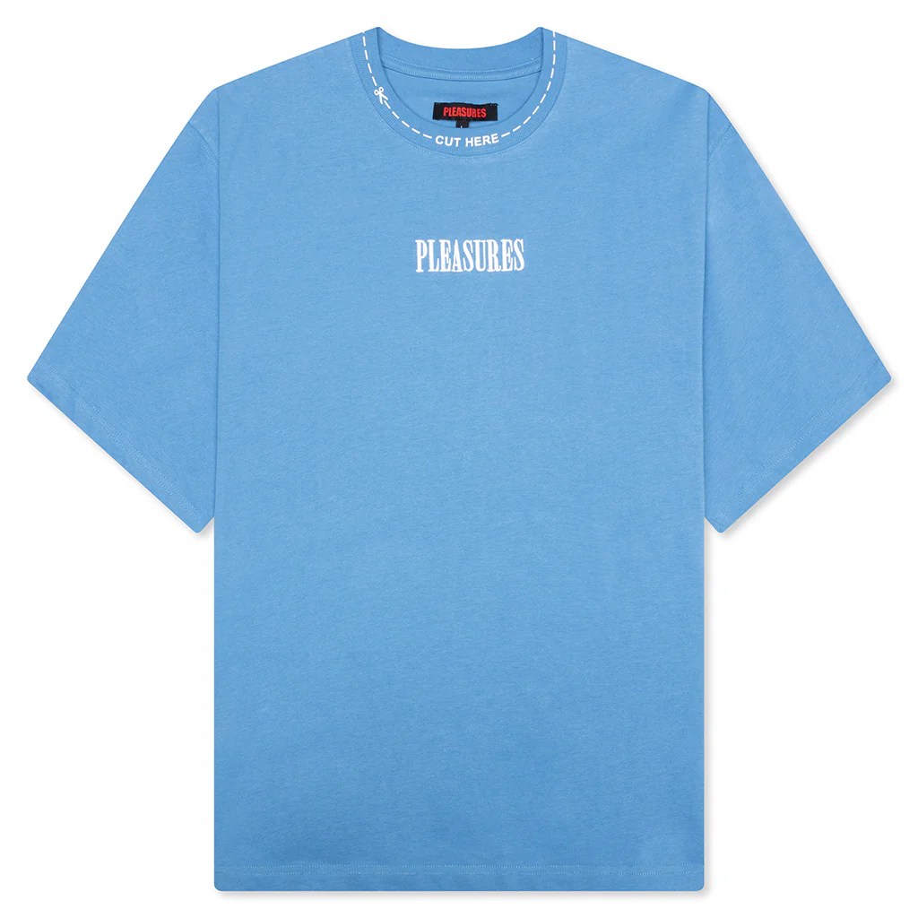 Cut Here Heavyweight Shirt - Blue