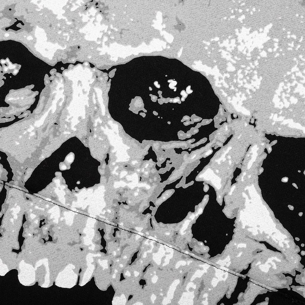 Double Skull Hoodie - Black - Image 3