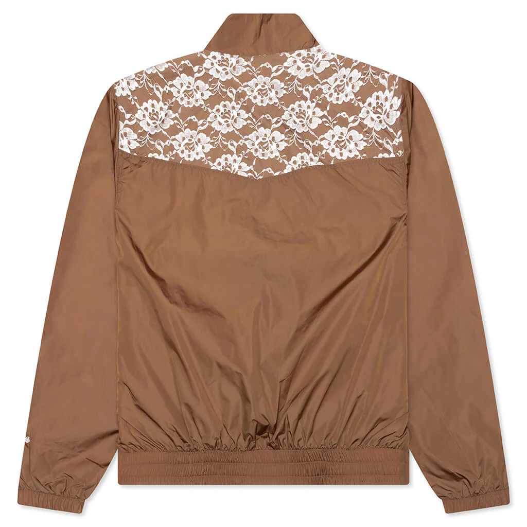 Francesca Track Jacket - Brown - Image 2