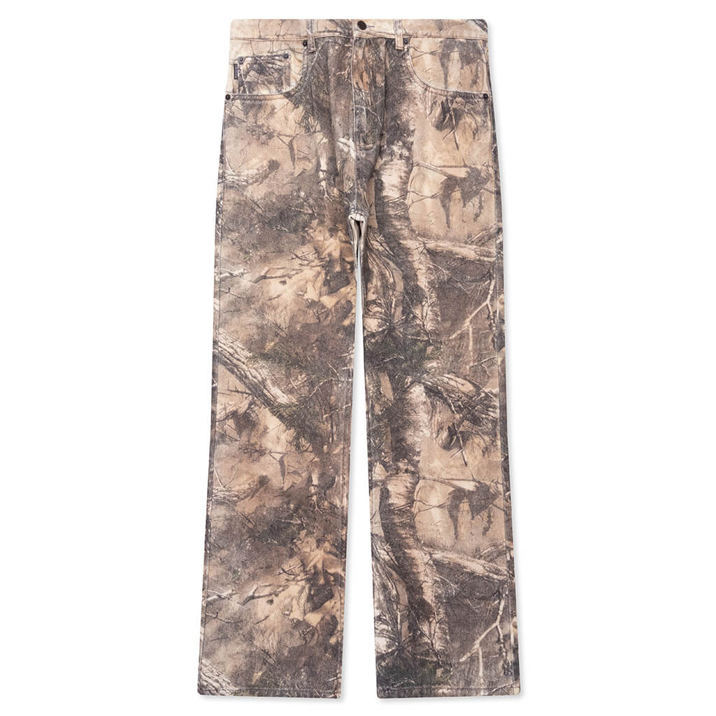 Hendrix Flare Jeans - Brown Tree