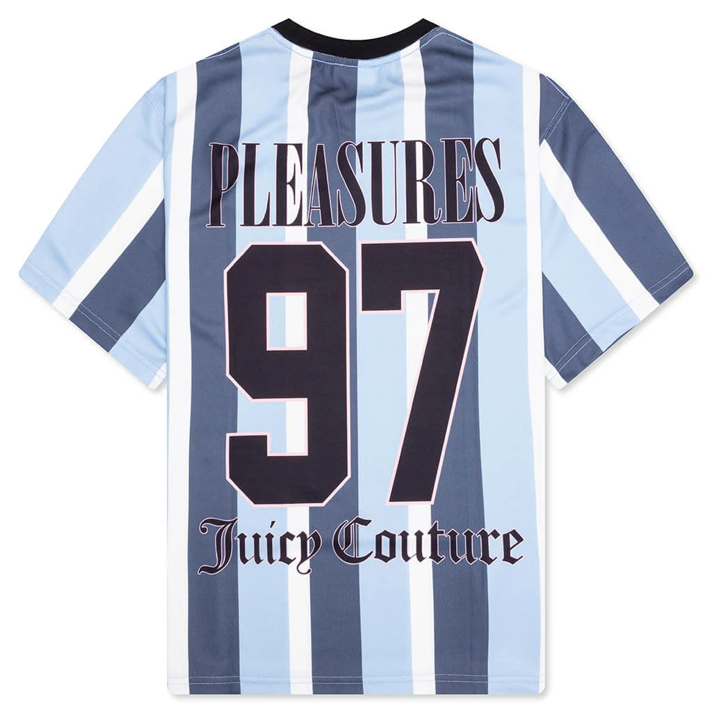 Pleasures x Juicy Couture JPFC Jersey - Blue - Image 2