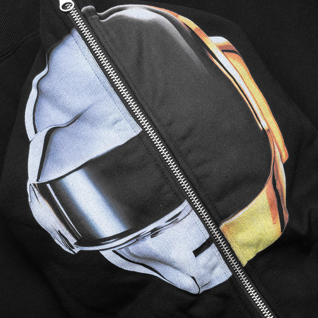 Ram Zip Hoodie - Black - Image 4