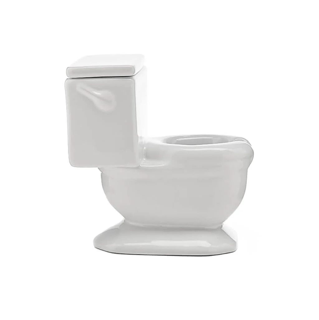 Toilet Ashtray - White - Image 3