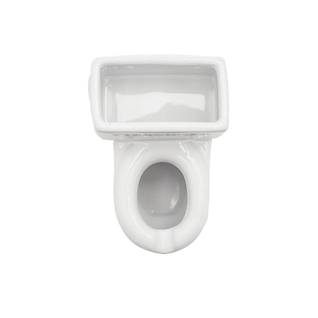 Toilet Ashtray - White - Image 5