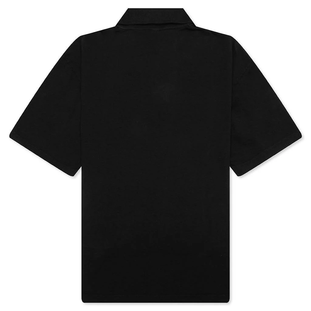 Tradition Polo Shirt - Black - Image 2