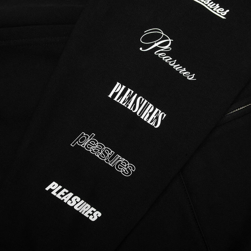 Woodmark Zip Hoodie - Black - Image 4