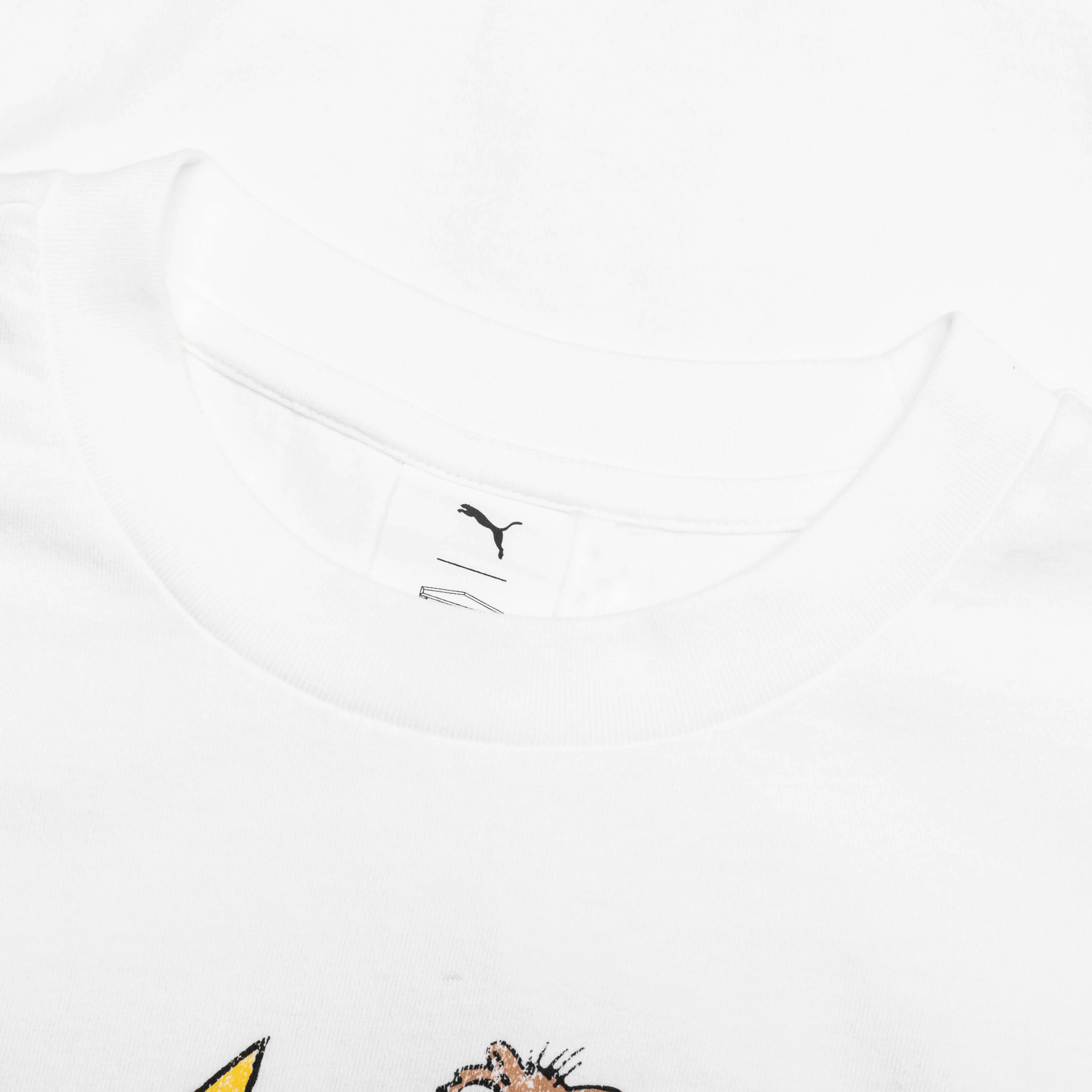 Puma x Aries Graphic Tee - White - Image 3