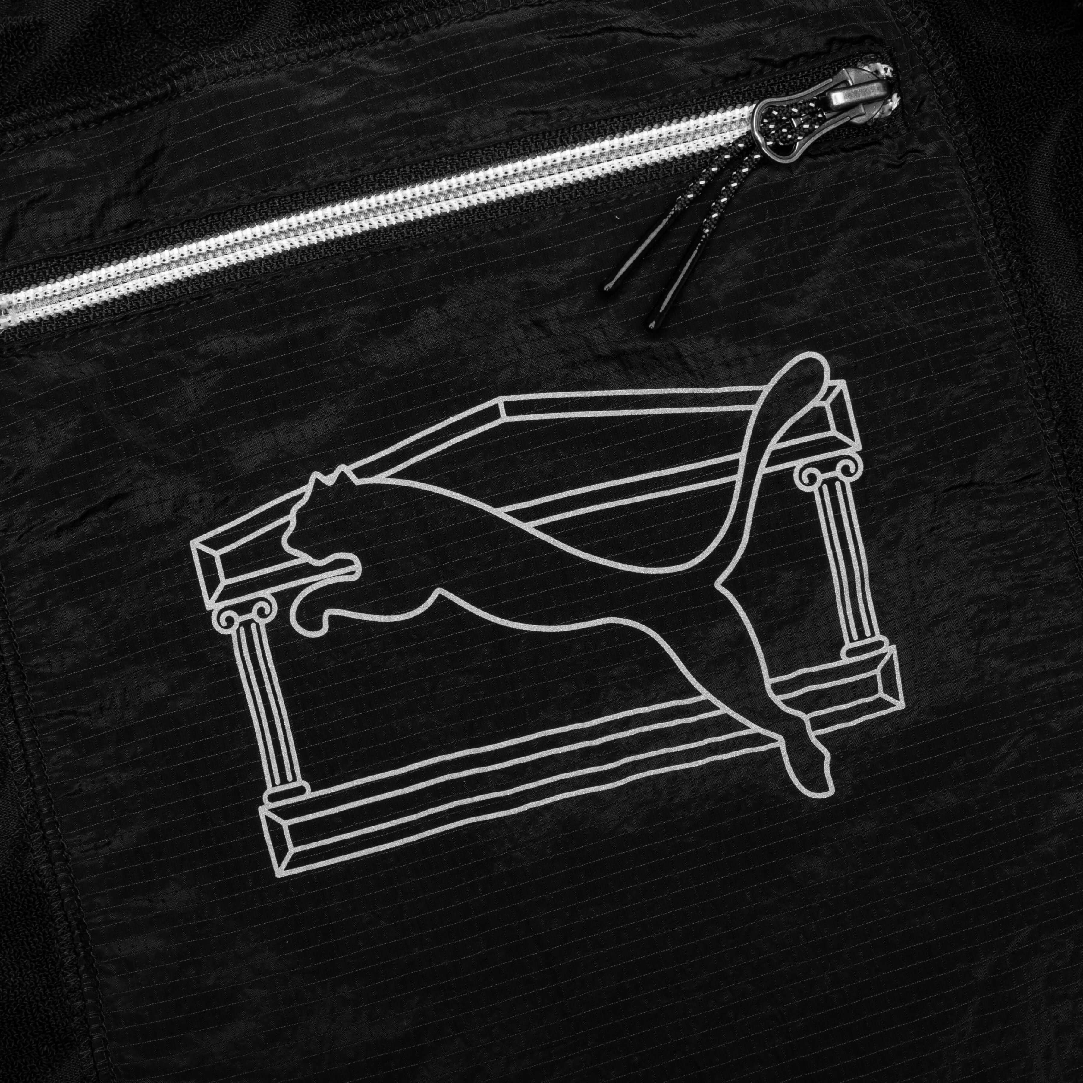 Puma x Aries Toweling Shorts - Black - Image 5