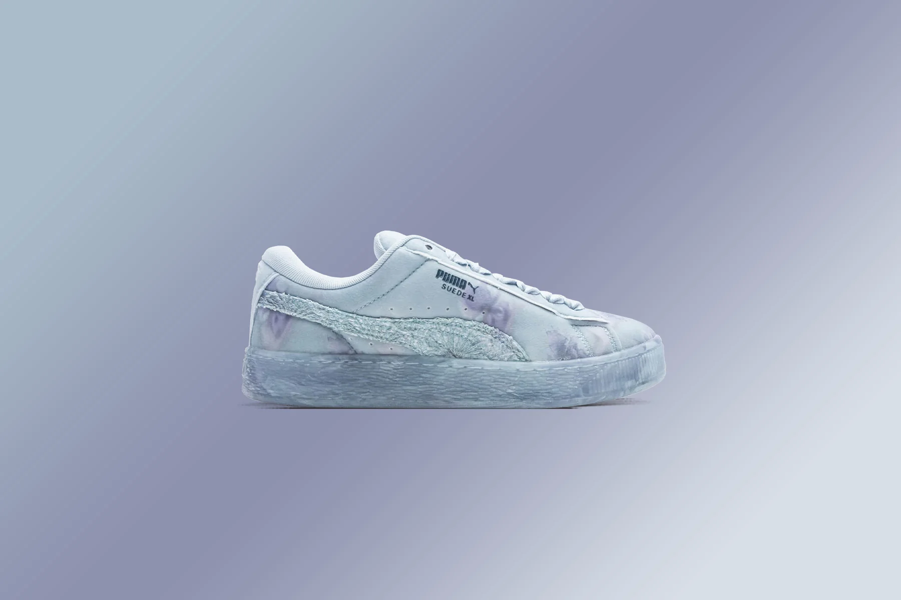 Puma x Collina Strada Women's Suede XL Tie Dye - Blue - Image 5