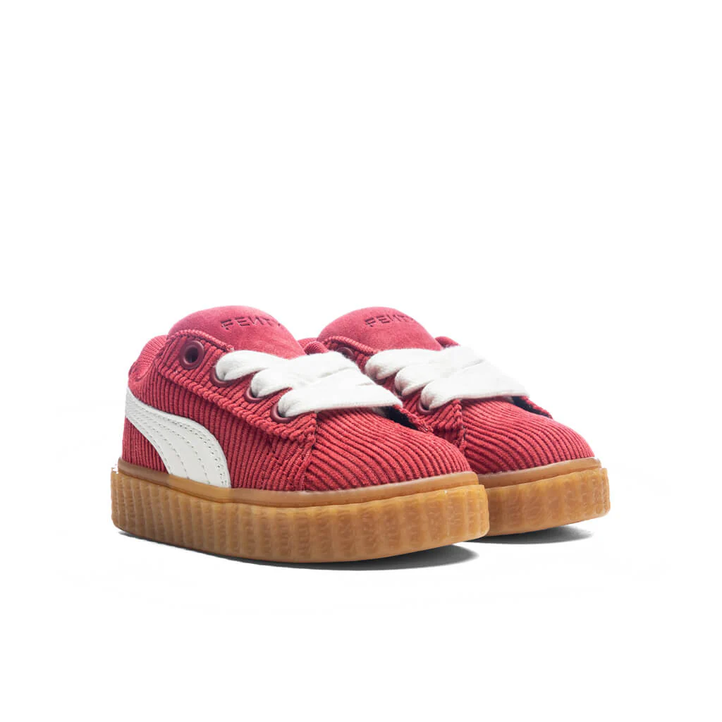 Puma x Fenty Creeper Phatty Corduroy (TD) - Club Red/Warm White/Gum - Image 2