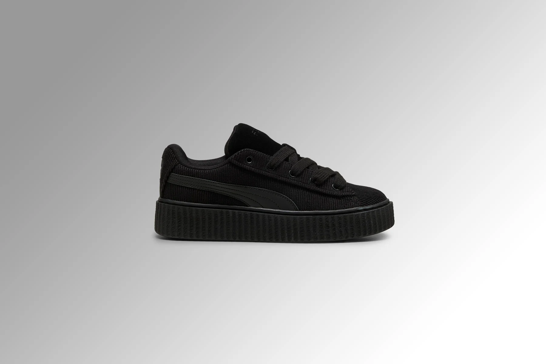 Puma x Fenty Creeper Phatty Corduroy (GS) - Black/Gold - Image 5