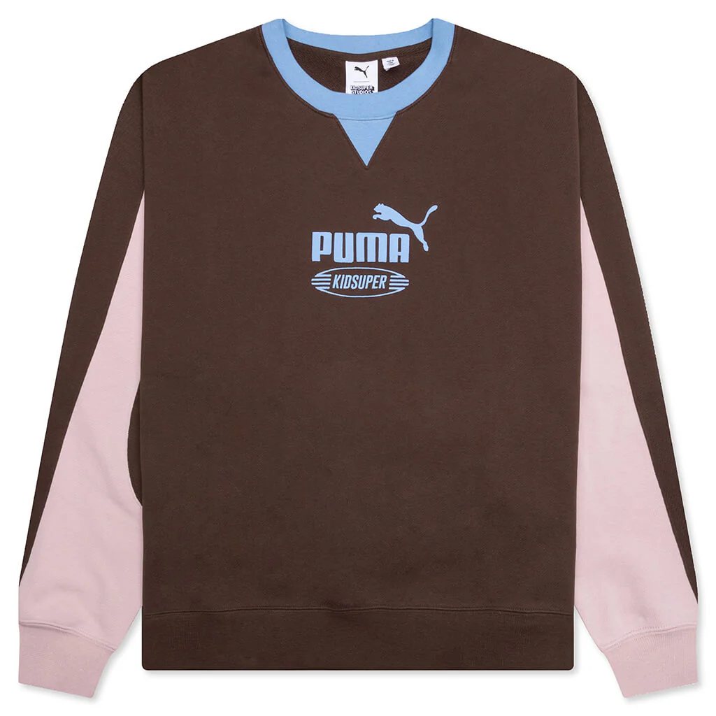 Puma x KidSuper Crew - Brown