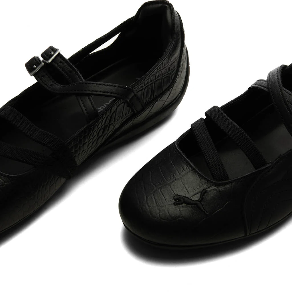 Women's Speedcat Ballet Croc - PUMA Black/Cool Dark Gray - Image 3