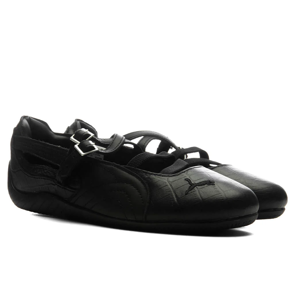 Women's Speedcat Ballet Croc - PUMA Black/Cool Dark Gray - Image 5