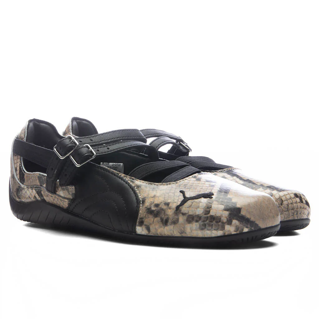 Women's Speedcat Ballet Snake - Puma Black/Vapor Gray - Image 2