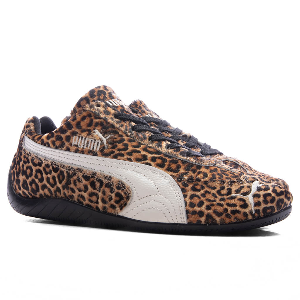 Women's Speedcat Leopard - Black/Warm White - Image 2
