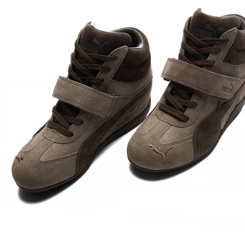 Women's Speedcat Wedge - Totally Taupe/Chocolate - Image 4