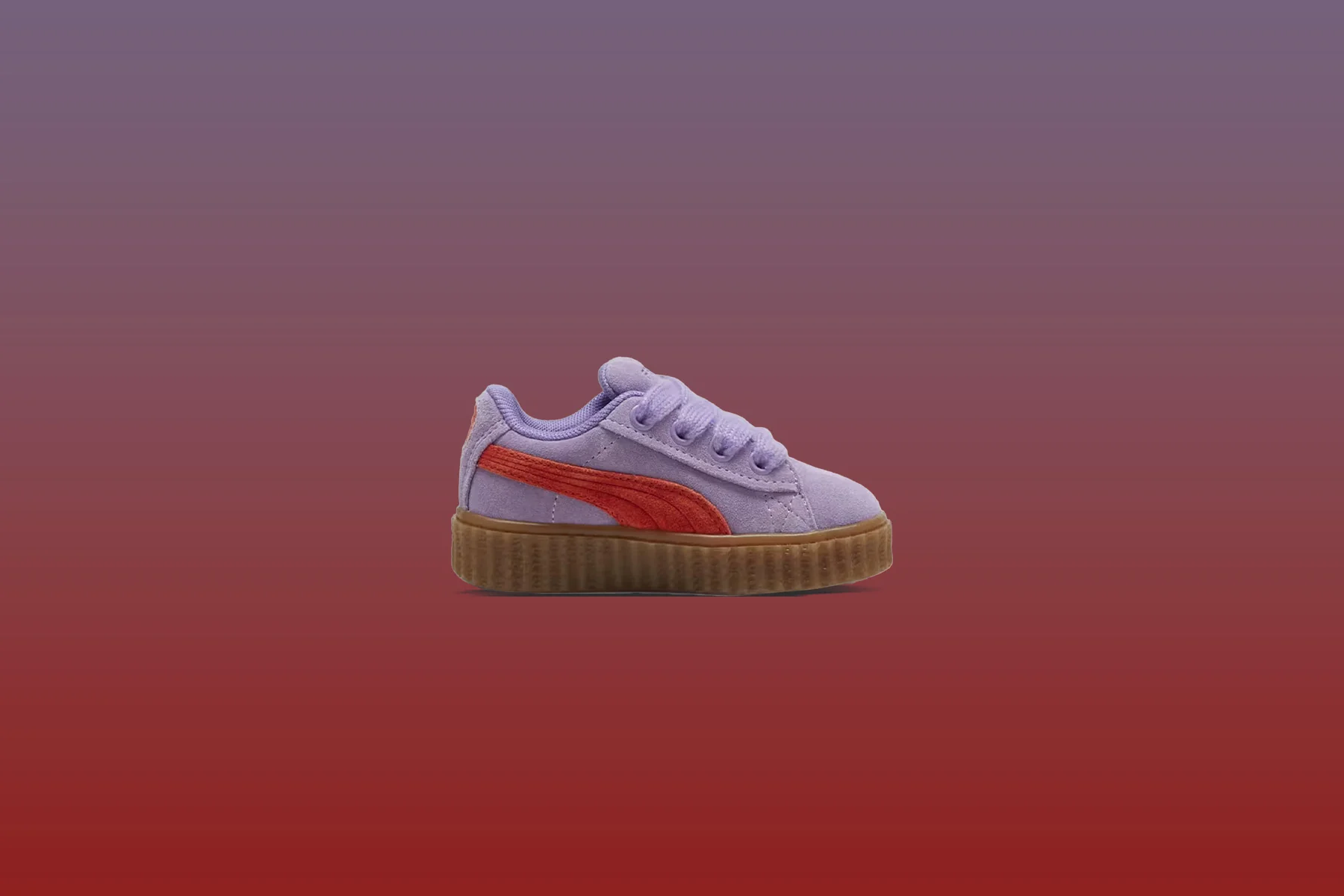 Puma x Fenty Creeper Phatty Toddlers' - Lavender Alert/Burnt Red/Gum - Image 5