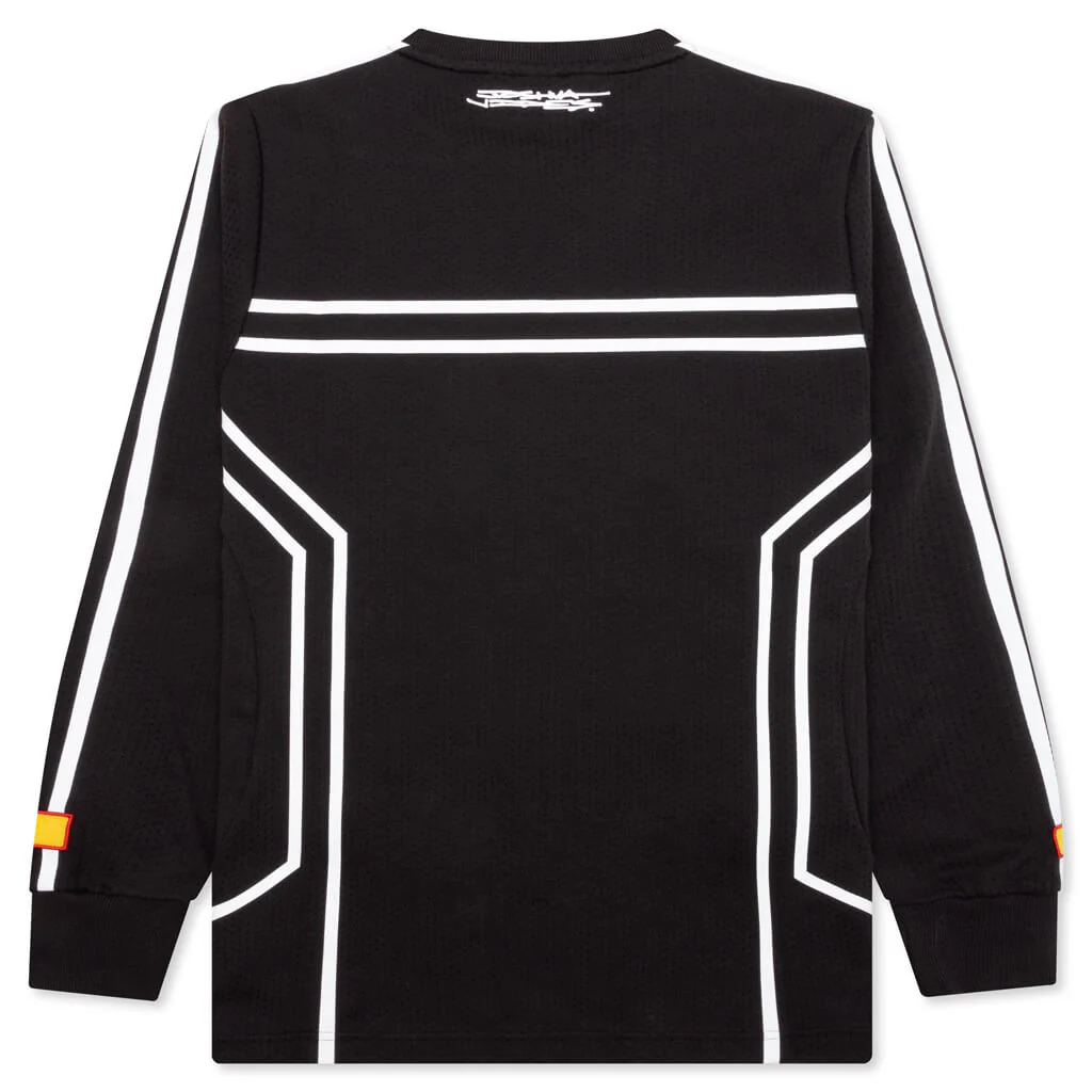 Puma x Joshua Vides Ferrari Mesh Crew - Black - Image 2