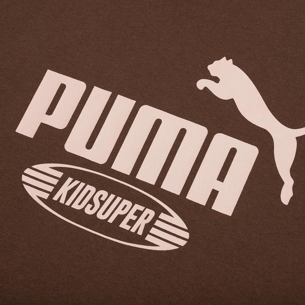 Puma x Kidsuper Graphic Tee - Chestnut Brown - Image 3