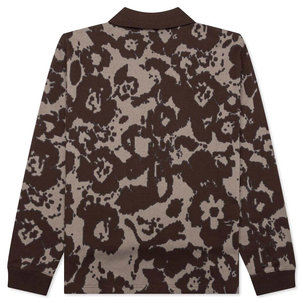 Puma x P.A.M. Rugby Shirt - Dark Chocolate - Image 2