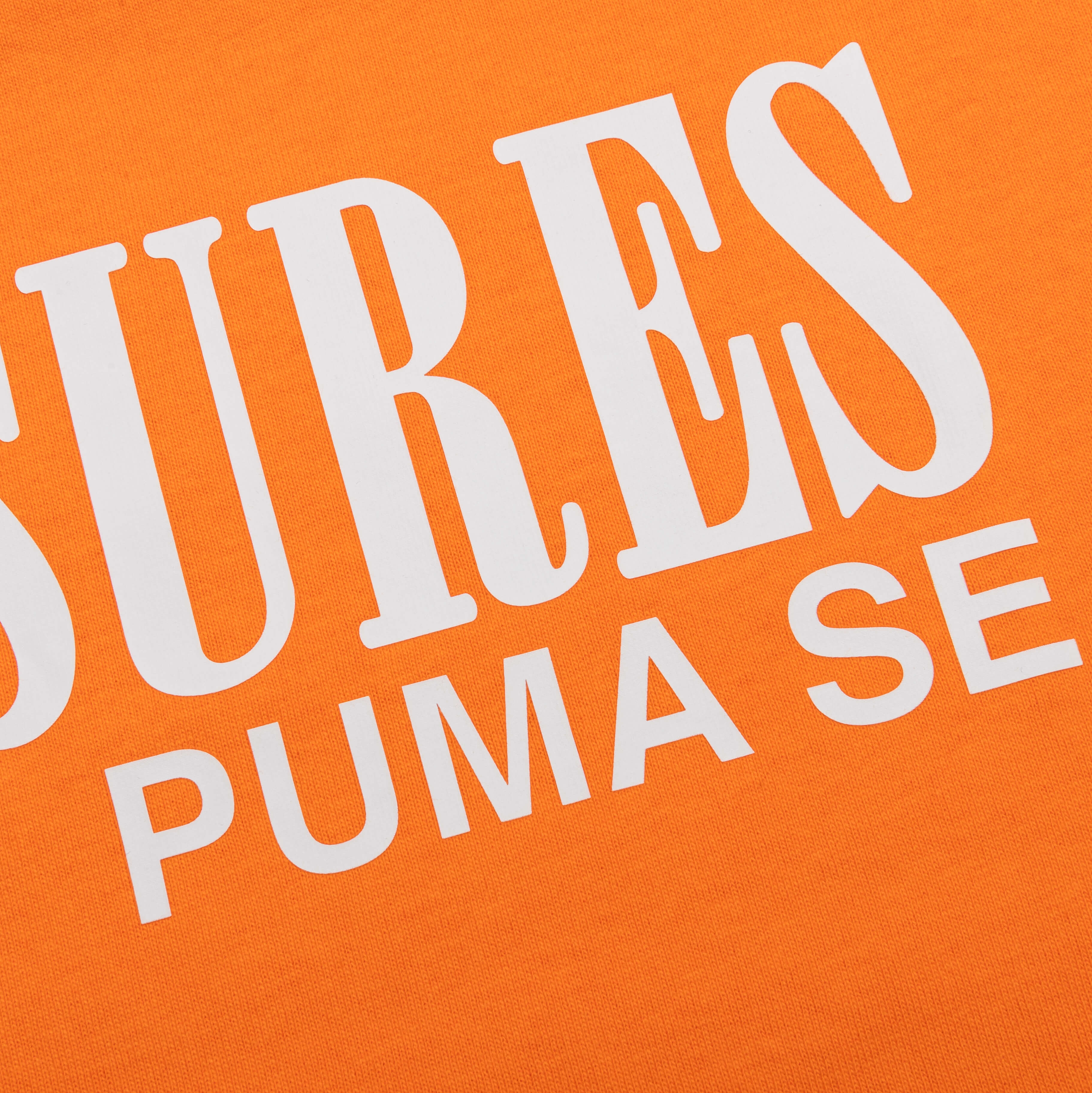 Puma x Pleasures Typo Tee - Orange - Image 4