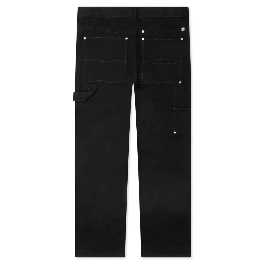 Carpenter Pants - Black - Image 2