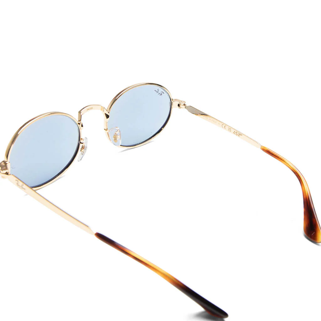 Ray-Ban x A$AP Rocky Bold Metals Oval - Arista/Blue - Image 3