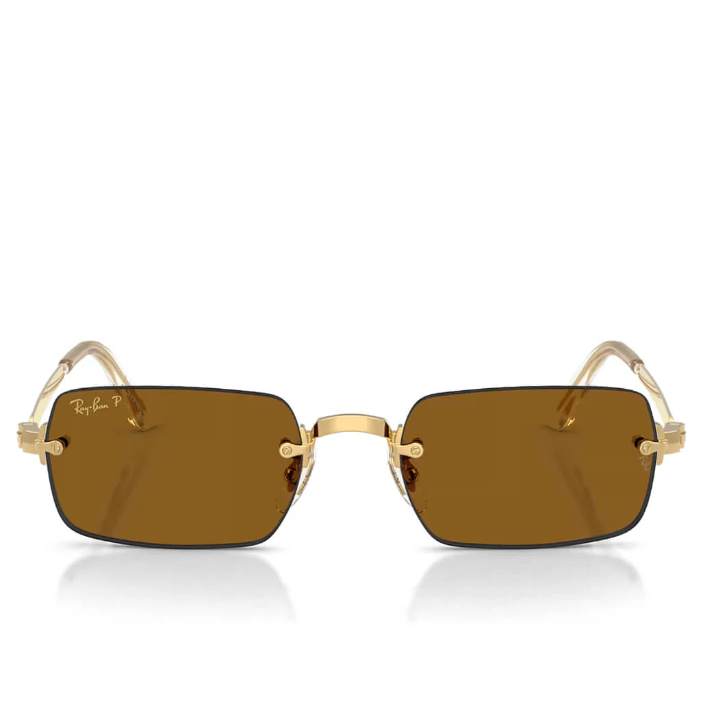 Ray-Ban x A$AP Rocky Rimless Pillow - Arista/Dark Brown