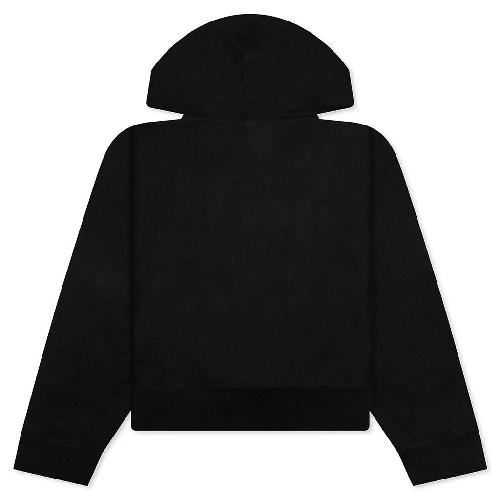 Big Size Hoodie Logo - Black - Image 2