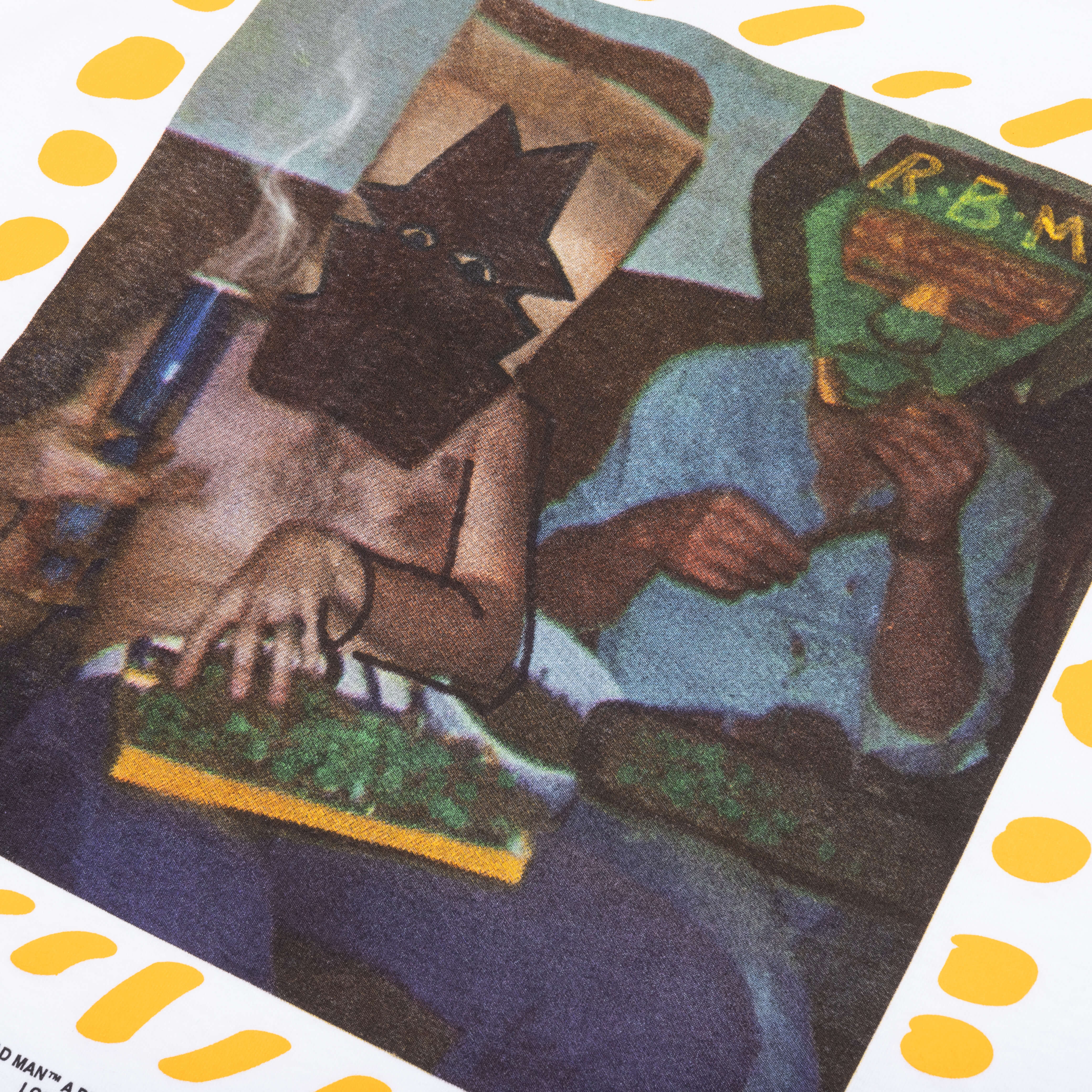 Masked Men S/S Tee - White - Image 4