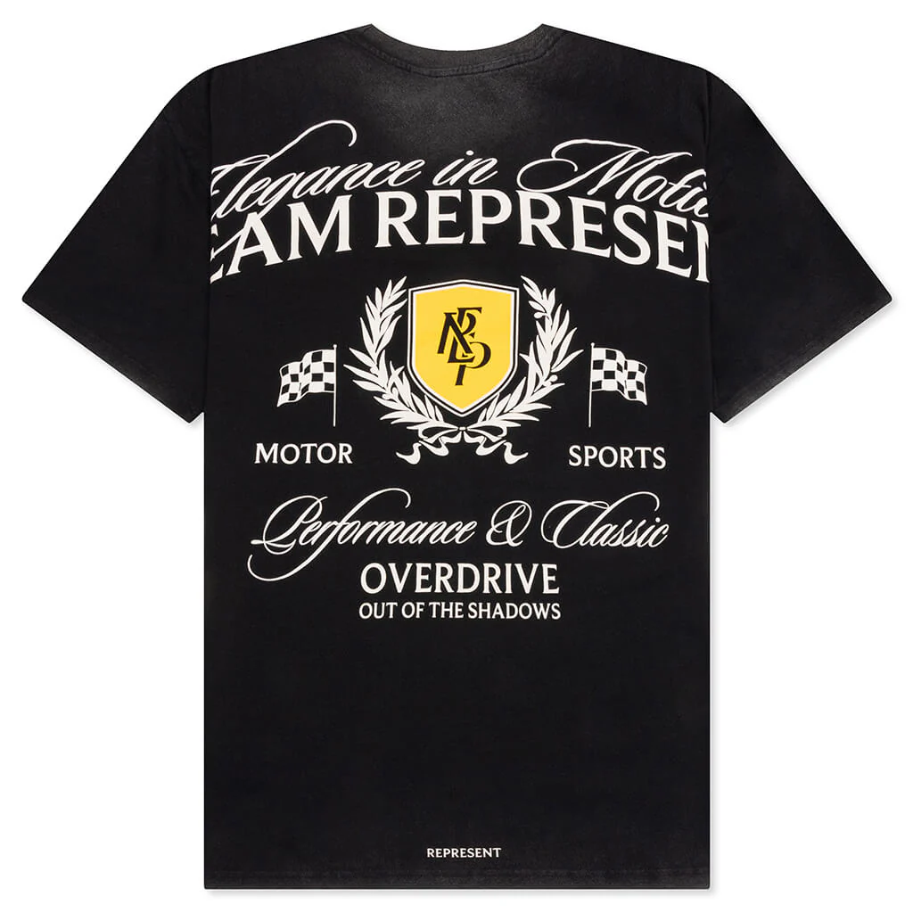 Crest T-Shirt - Vintage Black - Image 2