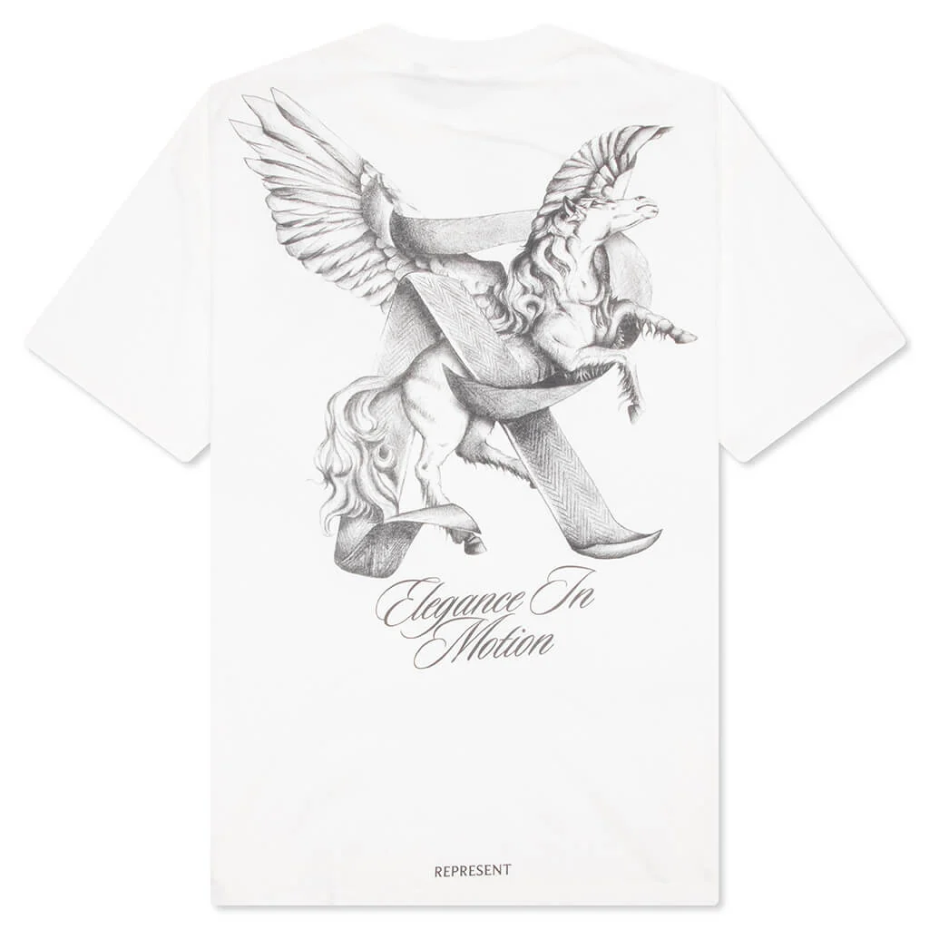 Elegance In Motion T-Shirt - Flat White - Image 2