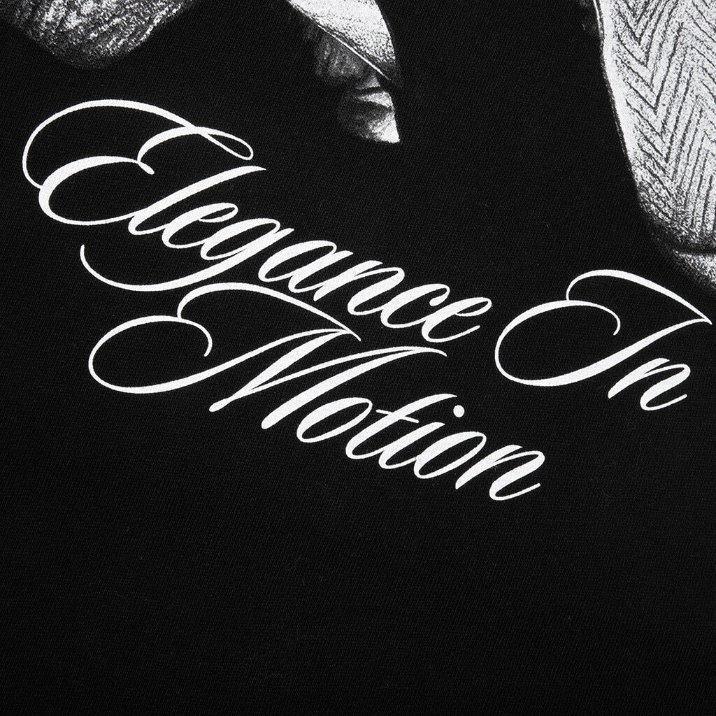 Elegance In Motion T-Shirt - Jet Black - Image 4