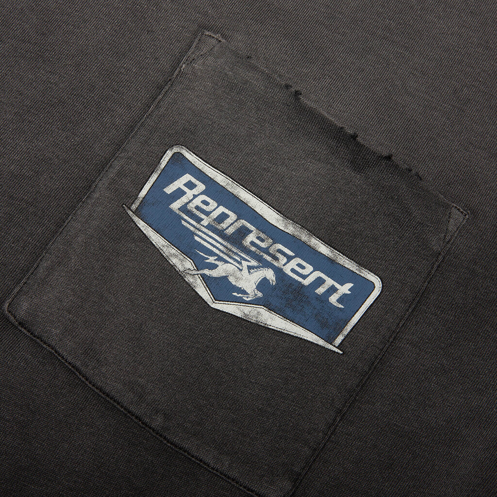 Nothing Faster T-Shirt - Stained Black - Image 3