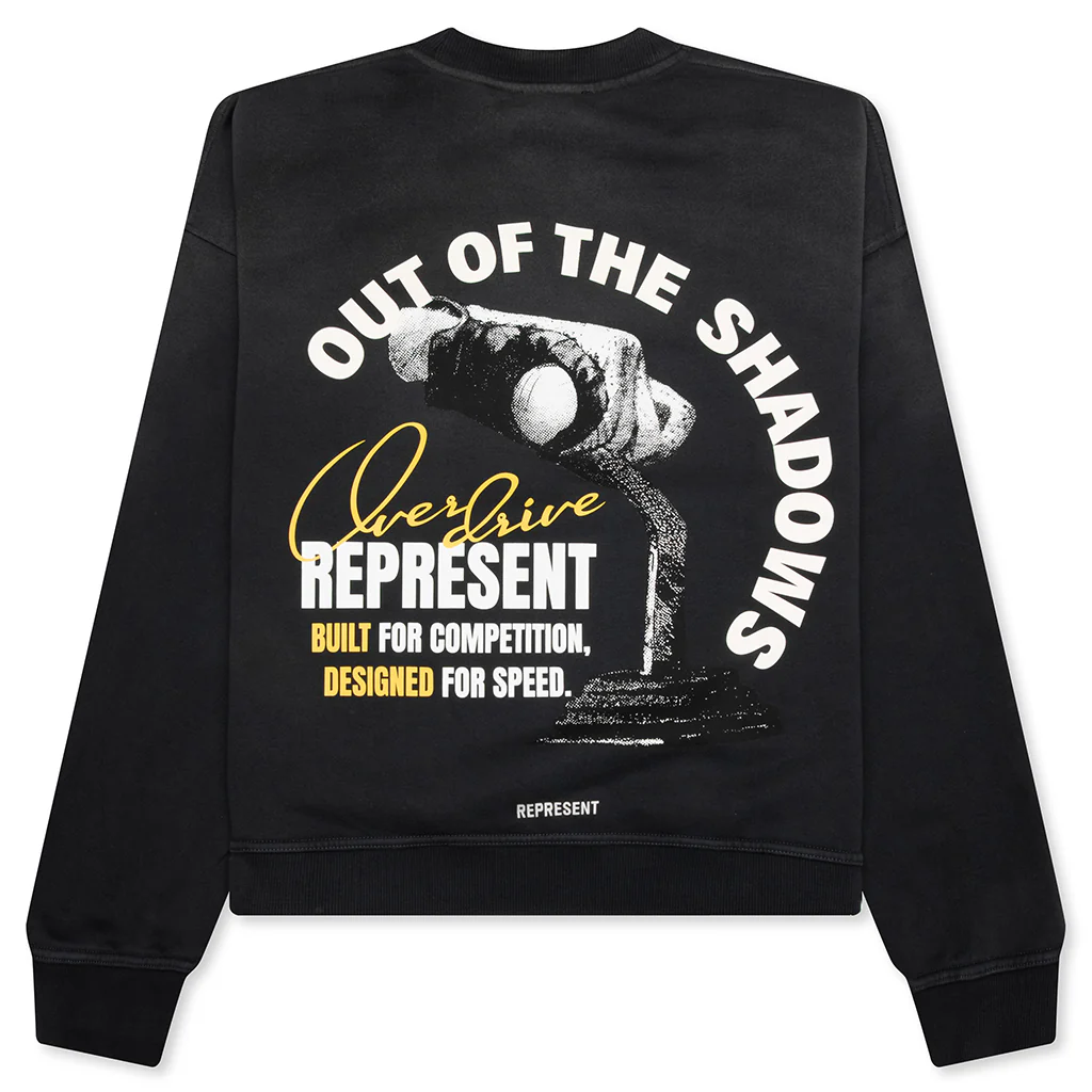 Out Of The Shadows Sweatshirt - Stained Black - Image 2
