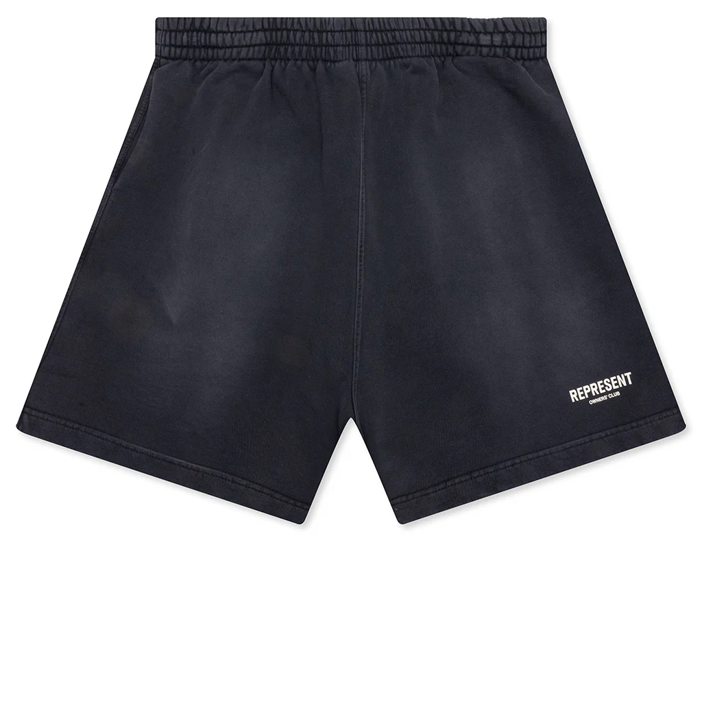 Owners Club Shorts - Aged Black